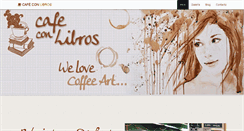 Desktop Screenshot of cafeconlibrosmalaga.com
